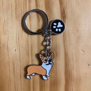 Corgi Keychain